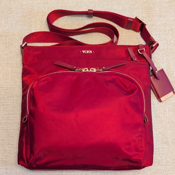 TUMI Crimson Crossbody Bag